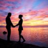 手を取り合う夫婦