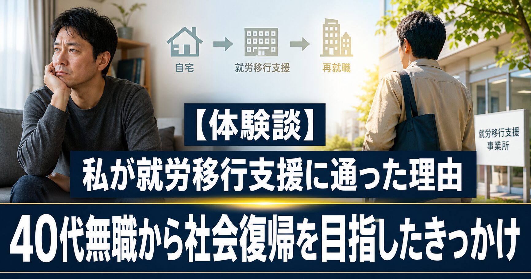 就労移行支援に通った理由