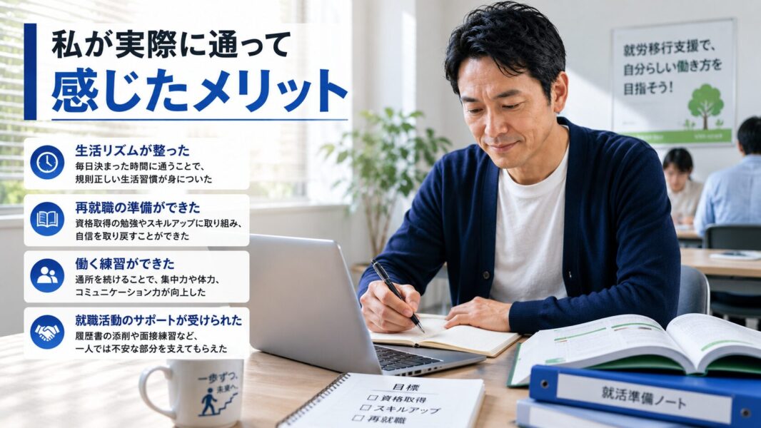 実際に感じたメリット